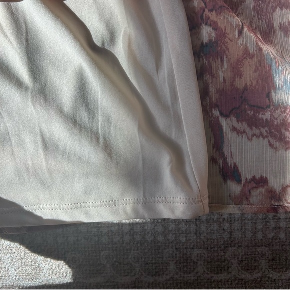 Printed caftan dress with attached slip - Picture 7 of 9